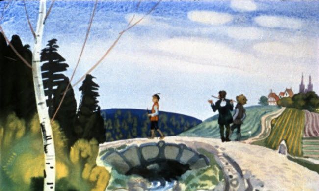 На перекрёстке старшие братья остановились