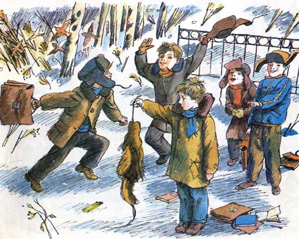 Мальчишки тоже любят треух