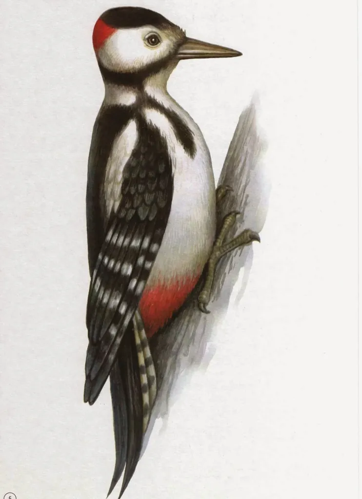 Стих Дятел читать для детей онлайн из коллекции про животных и птиц