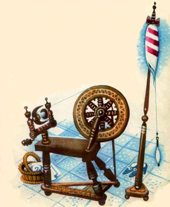 Какие великолепные прялки