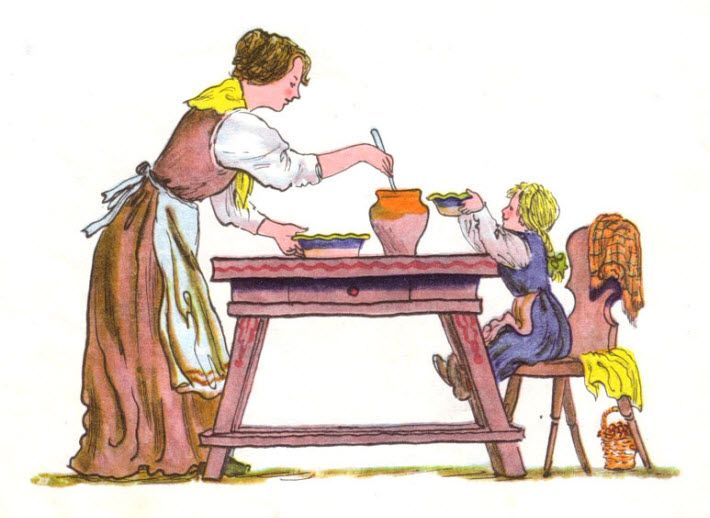 Сладкая каша готова