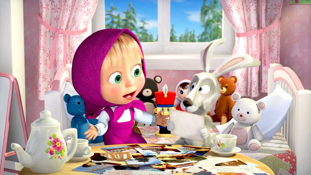 Каникулы, Слушать песню из мультфильма Маша и медведь, онлайн и текстом