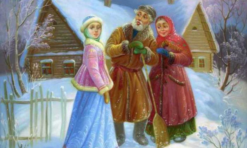 Слушать Колыбельные сказки дедушки Дрёмы Снегурочка онлайн на ночь