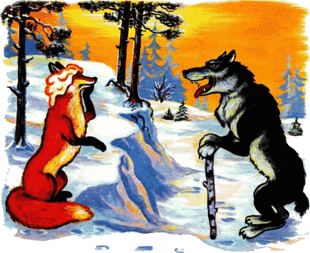 голова у лисички вся в тесте вымазана