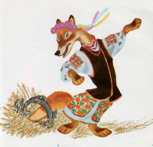 Попалась лисичка в капкан