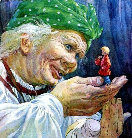 Взяла его старуха