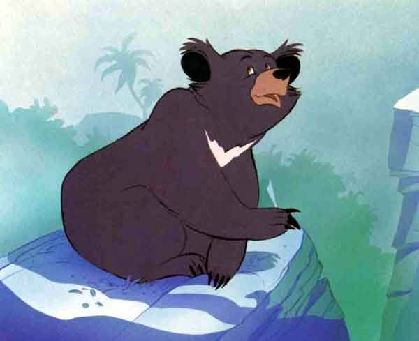 Пантера Багира с волками