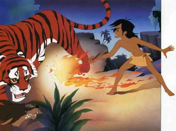 Высоко подняв горящий факел