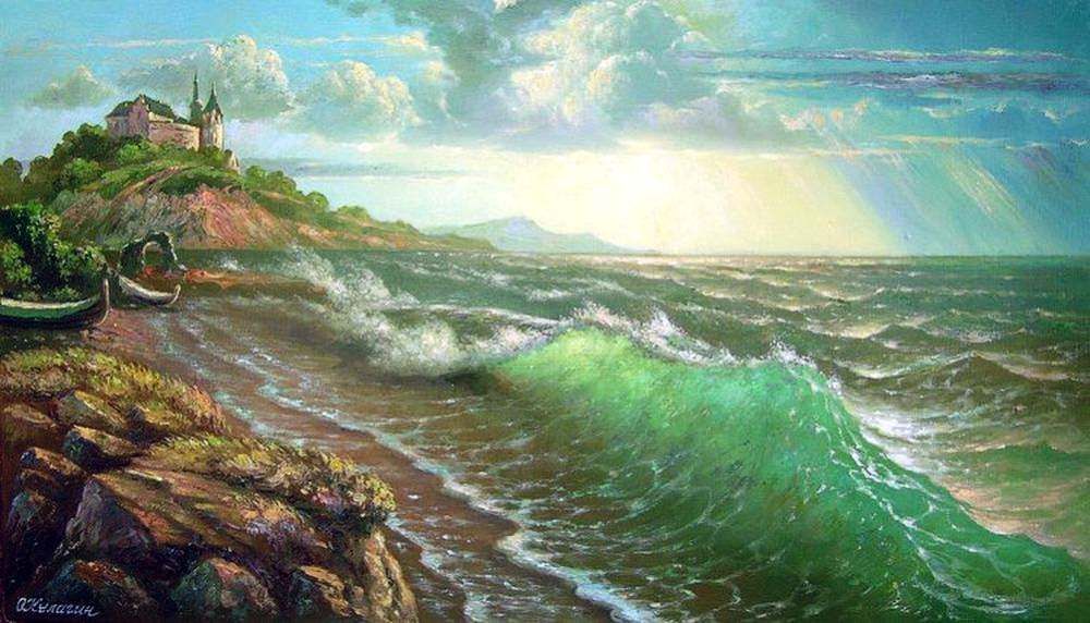 На морском берегу слушать музыку на ночь детям