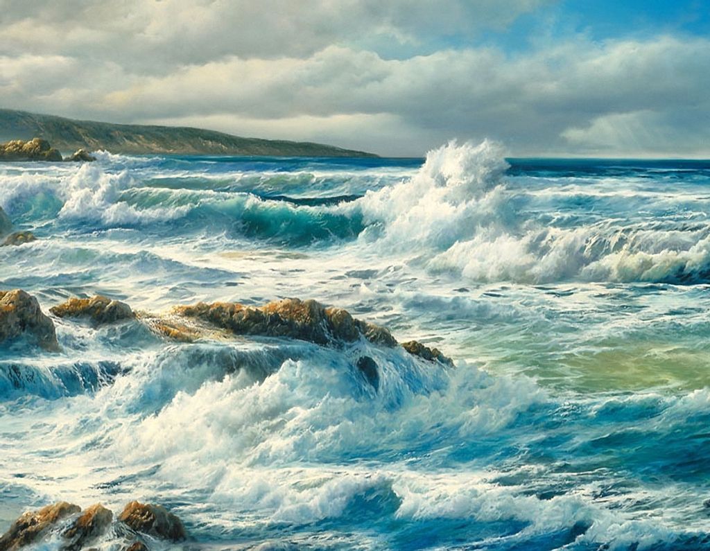 Океанский прибой слушать Звуки природы на ночь детям