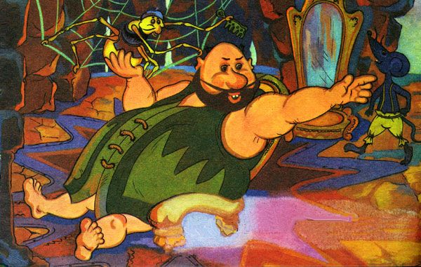 Не испугался Злыд нападения храбрецов 