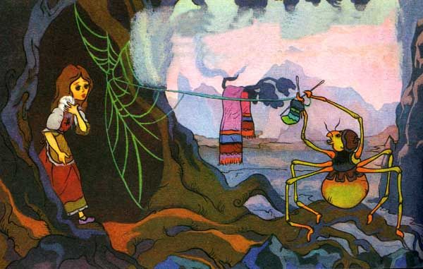 Попробовал Паук вязать