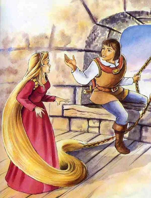 Принц взобрался наверх