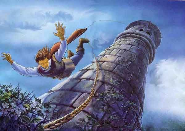 Принц в отчаянии выбросился из башни