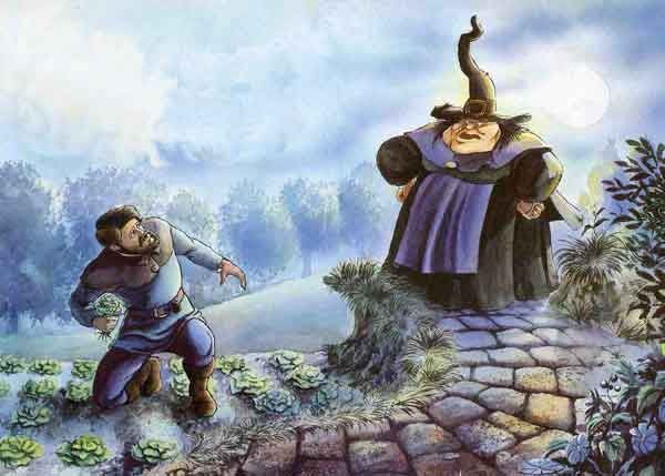 Муж опять прокрался в огород