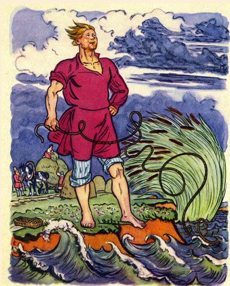 веревкой хочу море мо́рщить