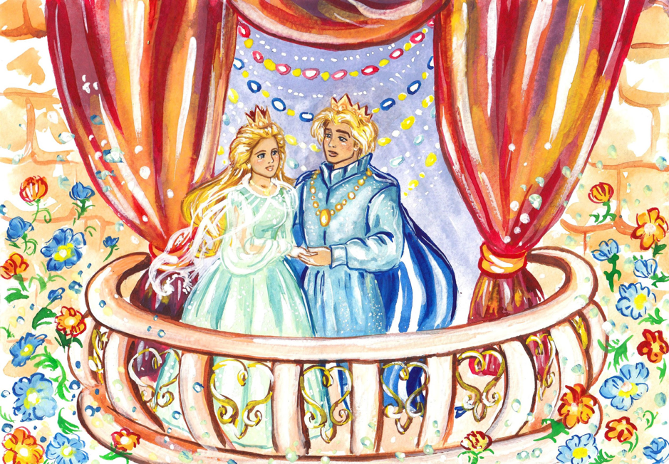 Сказка Солнечный принц и Ледяной рыцарь Ольги Мотовиловой из коллекции авторских сказок для детей читать онлайн