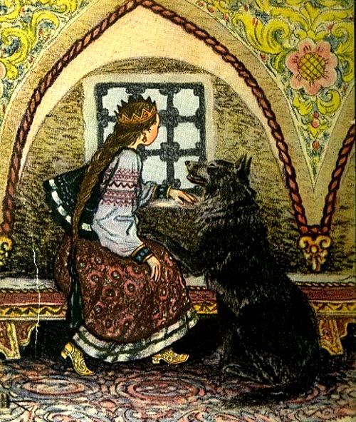 В темнице там царевна тужит